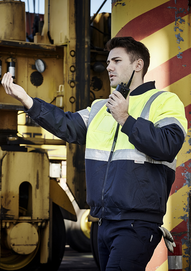 Hi vis 2025 quilted vest